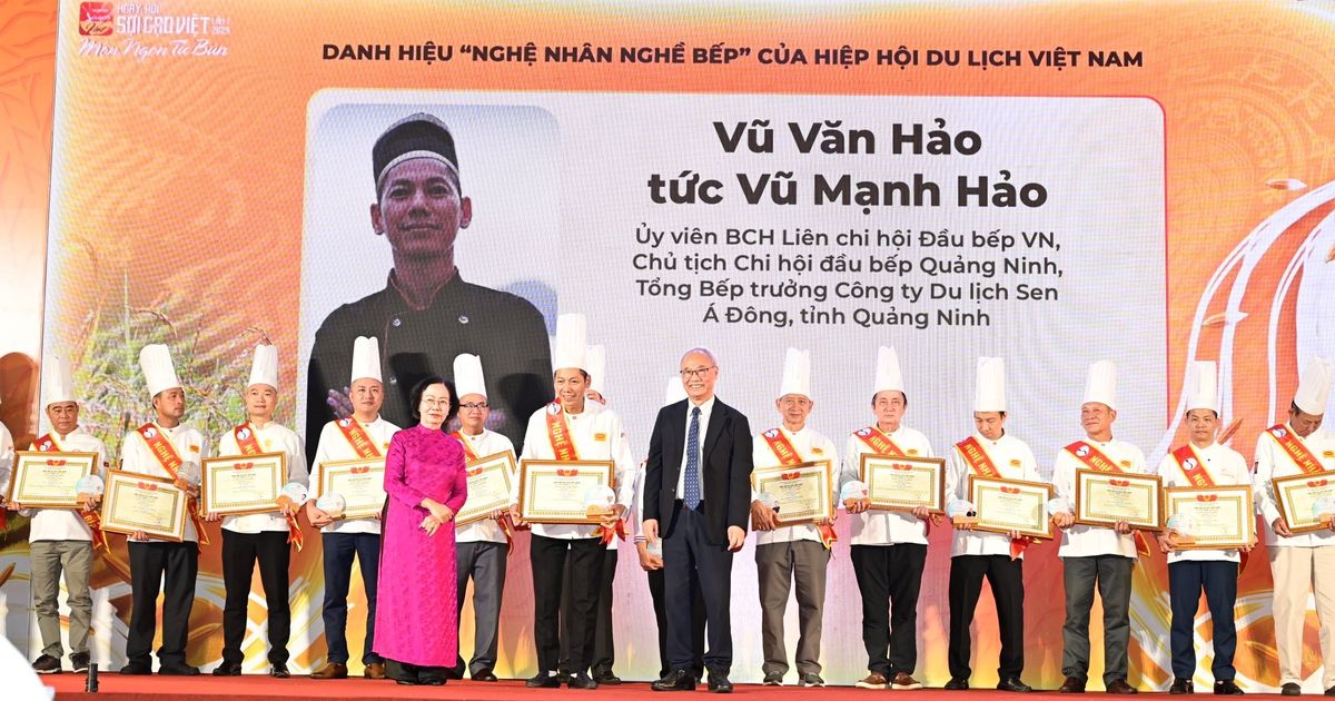 Vinh danh tinh hoa ẩm thực Việt: Giá trị danh hiệu nghệ nhân trong chiến lược nâng tầm ẩm thực quốc gia