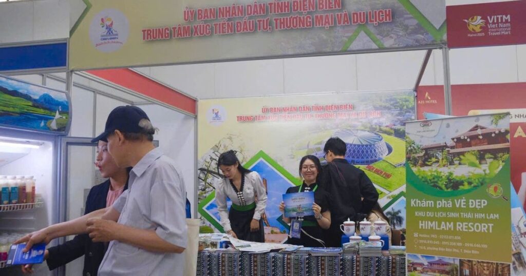 VITM 2026: Gian hàng Điện Biên mang chủ đề “Vinh quang Điện Biên Phủ – Trải nghiệm bất tận”