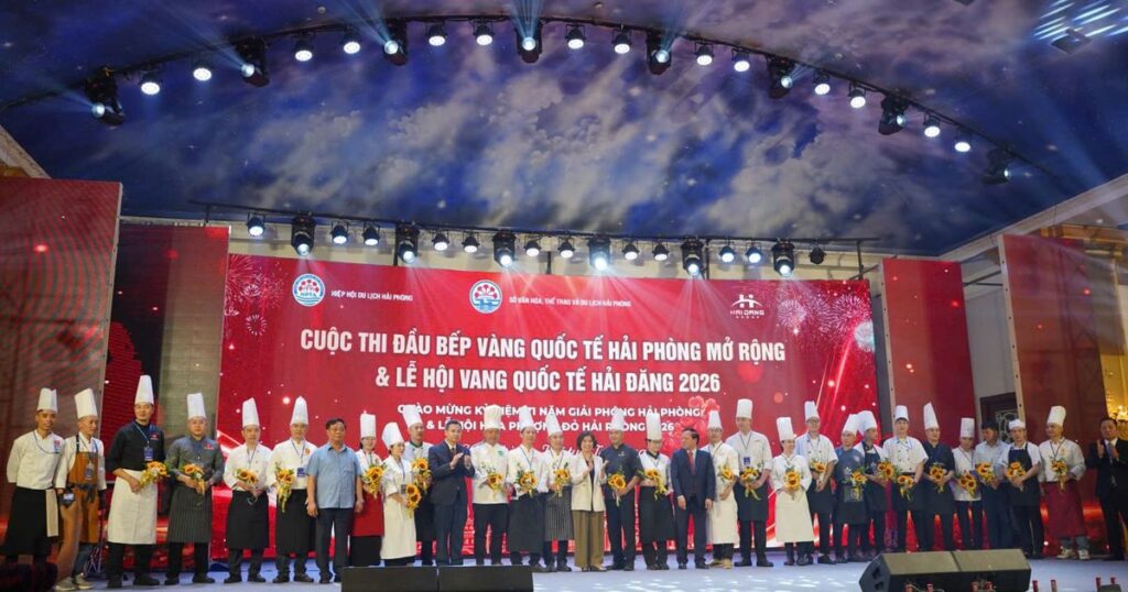 Cuộc thi “Đầu bếp Vàng Quốc tế – Hải Phòng mở rộng năm 2026”: Hội tụ tinh hoa ẩm thực trong nước và quốc tế