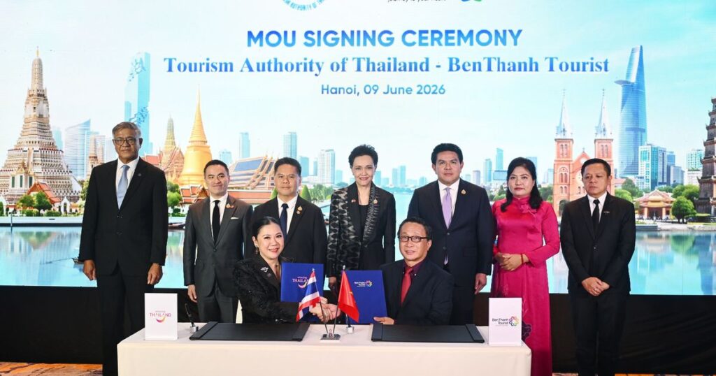 BenThanh Tourist ký kết hợp tác du lịch cùng Tổng cục Du lịch Thái Lan