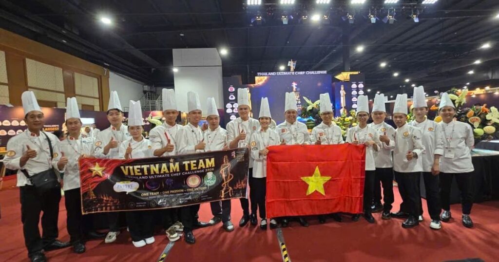 Đoàn Việt Nam lập kỳ tích tại Cuộc thi Đầu bếp Tài năng Thái Lan 2026 sau 9 năm