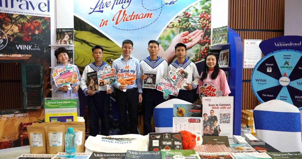 Khám phá gian trưng bày Tạp chí Vietnam Travel tại Hội Báo toàn quốc 2026