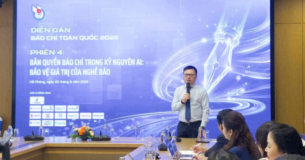 Bản quyền báo chí trong kỷ nguyên AI: Bảo vệ giá trị của nghề báo