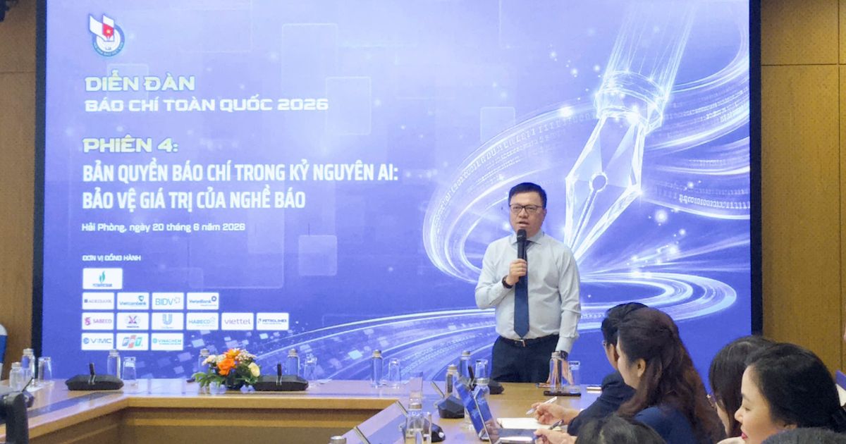 Bản quyền báo chí trong kỷ nguyên AI: Bảo vệ giá trị của nghề báo