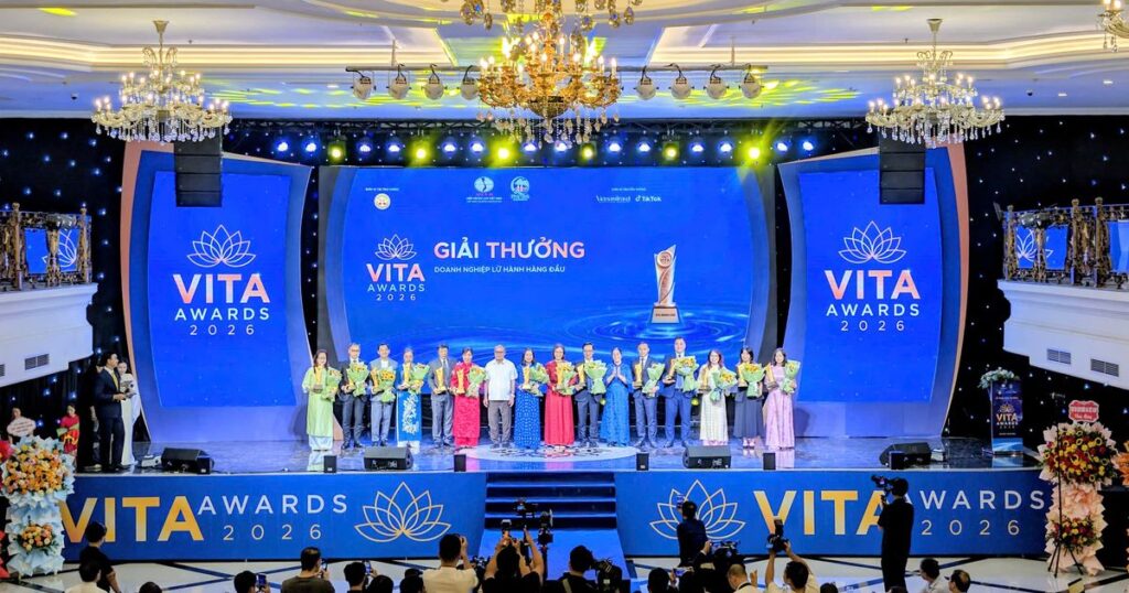 VITA AWARDS 2026: 106 giải thưởng tôn vinh các điểm sáng du lịch Việt Nam