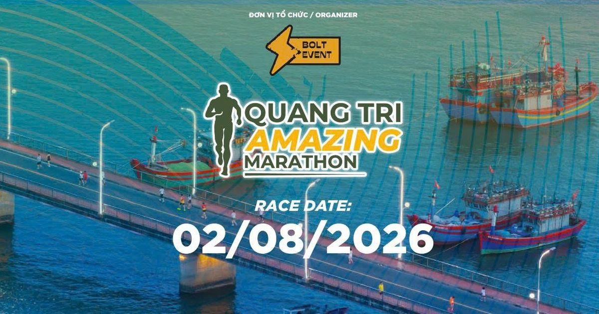 Giải “Quang Tri Amazing Marathon” và “Aqua Warriors Quang Tri 2026” – Giải đấu mang đến trải nghiệm độc đáo khi kết hợp giữa thi đấu thể thao và khám phá vẻ đẹp hoang sơ, kỳ vĩ của thiên nhiên miền Trung