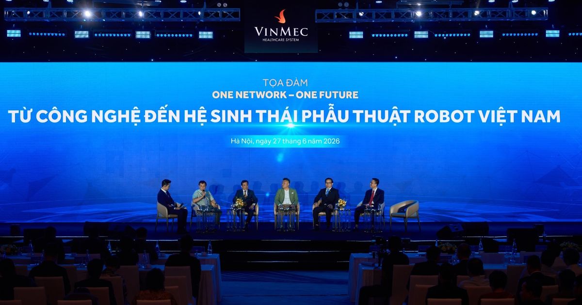 Vinmec đặt mục tiêu đưa Việt Nam trở thành trung tâm phẫu thuật robot hàng đầu khu vực