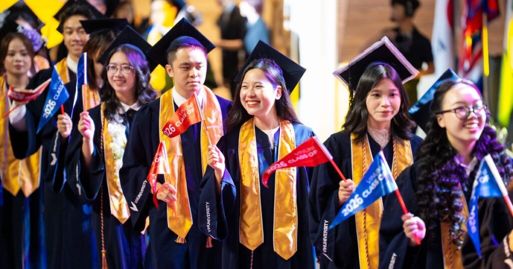 Lễ tốt nghiệp VinUni 2026: Bản phác thảo mô hình đại học của tương lai