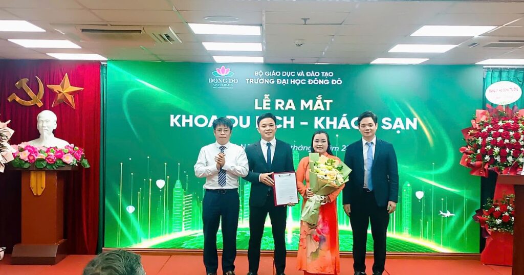 Đại học Đông Đô ra mắt Khoa Du lịch – Khách sạn: Hướng tới nguồn nhân lực du lịch thời đại AI