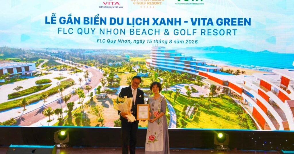FLC Quy Nhơn Beach & Golf Resort đón biển VITA GREEN cấp độ xuất sắc