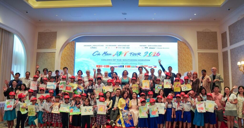 CÀ MAU ART TOUR 2026: KHI NGHỆ THUẬT VẼ NÊN ƯỚC MƠ NƠI ĐỊA ĐẦU CỰC NAM