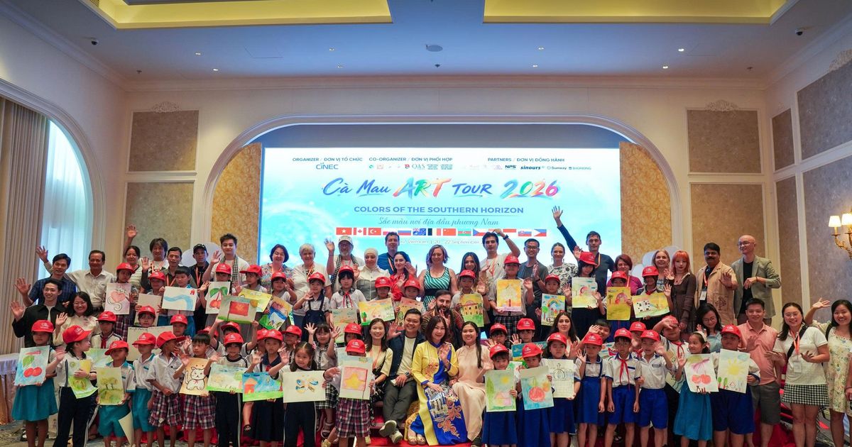 CÀ MAU ART TOUR 2026: KHI NGHỆ THUẬT VẼ NÊN ƯỚC MƠ NƠI ĐỊA ĐẦU CỰC NAM