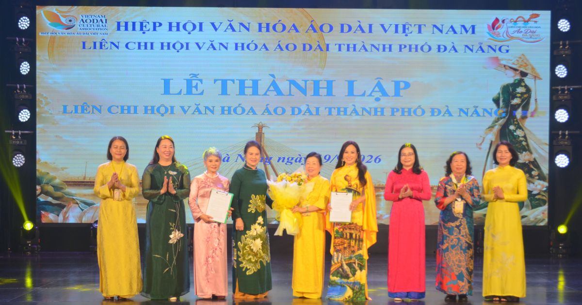 Thành lập Liên Chi hội Văn hóa Áo dài Thành phố Đà Nẵng