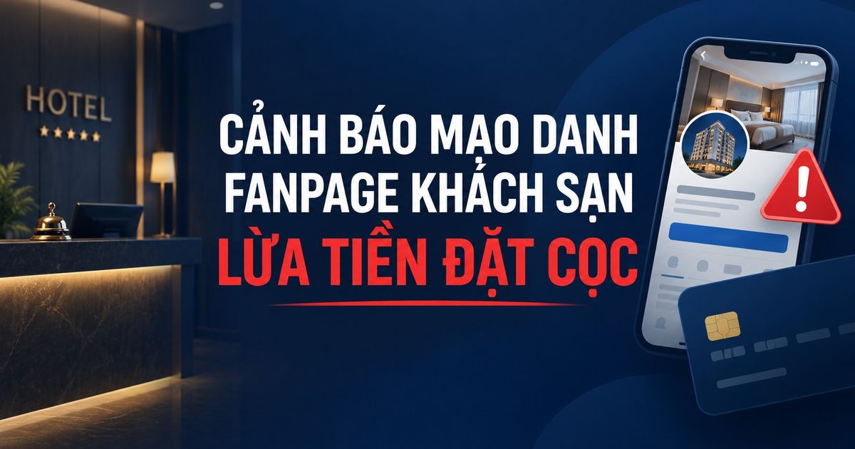 Mạo danh Fanpage khách sạn, lừa tiền cọc trong dịp Lễ hội Thành Tuyên 2026