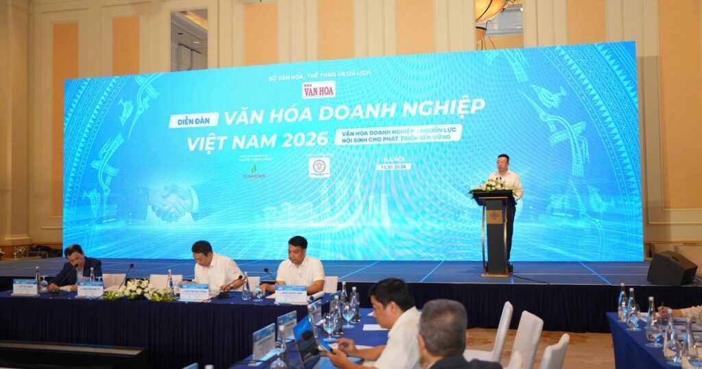 DIỄN ĐÀN VĂN HÓA DOANH NGHIỆP VIỆT NAM 2026: NGUỒN LỰC NỘI SINH CHO PHÁT TRIỂN BỀN VỮNG
