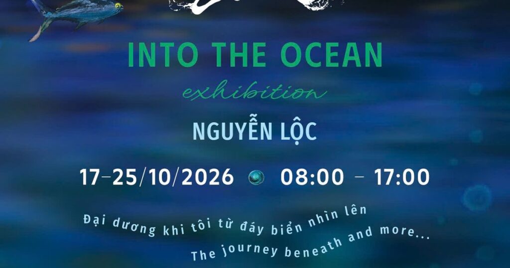 Triển lãm nghệ thuật “Từ Biển Sâu – Into The Ocean” của họa sĩ Nguyễn Lộc có gì?